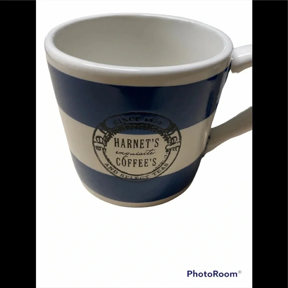 Williams-Sonoma Blue and White Coffee Mugs